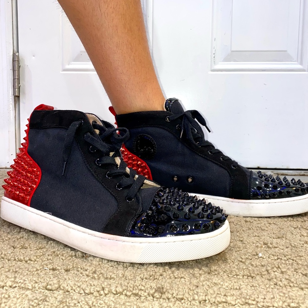 Christian Louboutin men’s high top sneakers size 45